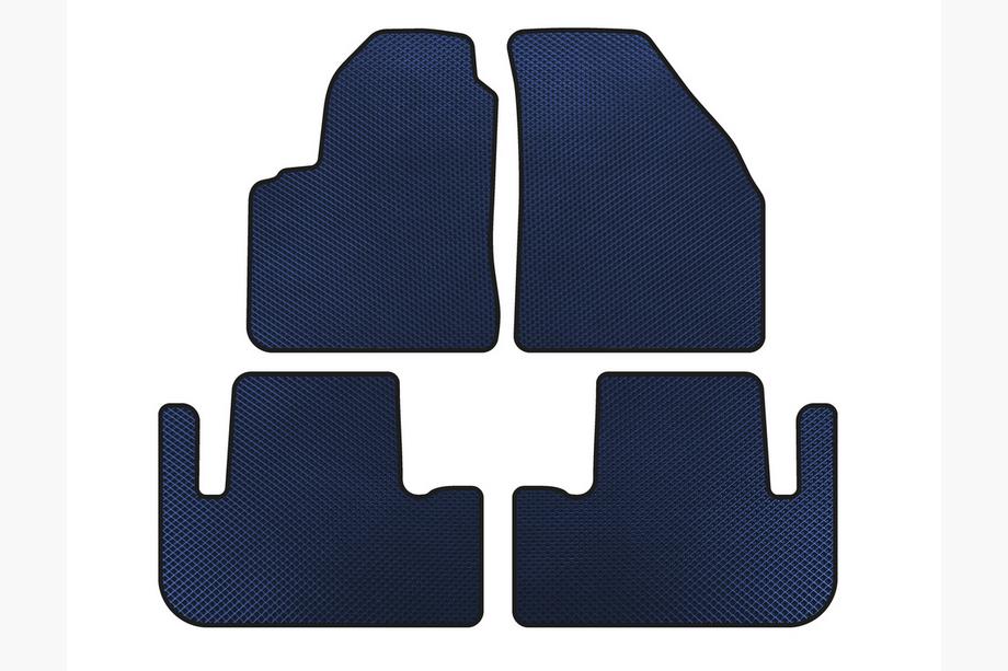 Chevrolet Tacuma/Rezzo 2000-2008 EVA Fußmatten (Blau) Image