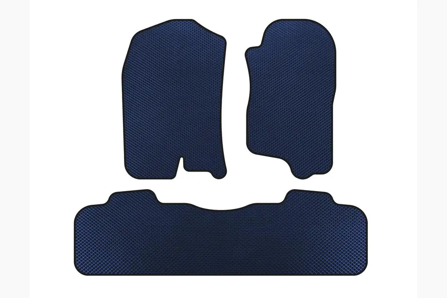 Chevrolet Tahoe 2007-2014 EVA Fußmatten (2 Reihen, 2007-2014, Blau) Image