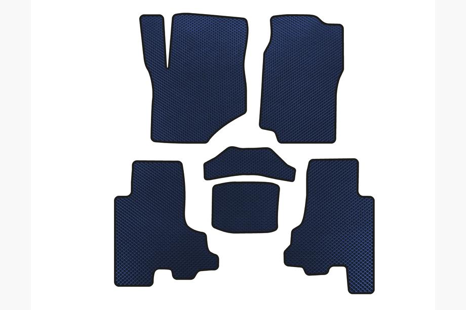 Chevrolet Trailblazer 2002-2012 EVA Fußmatten (Blau) Image