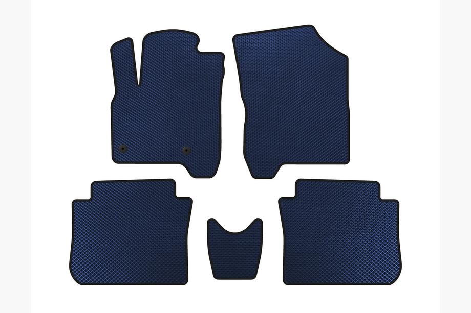 Citroen C-3 Picasso 2010-2017 EVA Fußmatten (Blau) Image