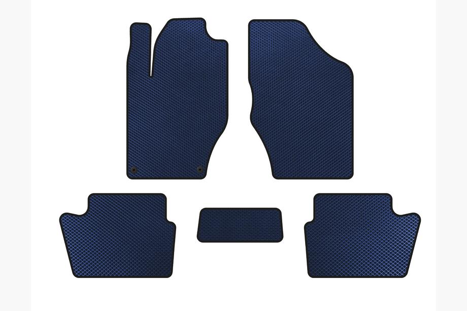 Citroen DS-4 2010-2015 EVA Fußmatten (HB, Vor Facelift, Blau) Image