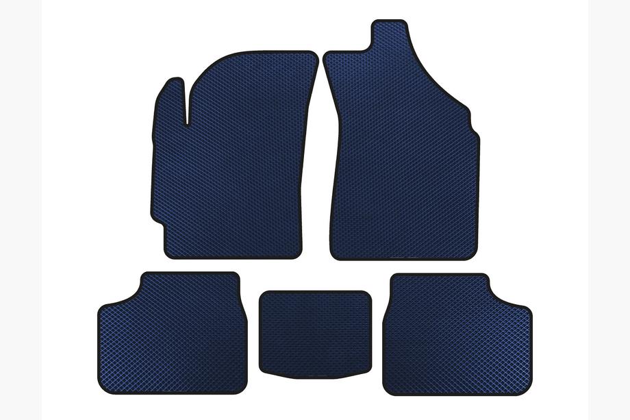 Daewoo Matiz 1998-2008 EVA Fußmatten (Blau) Image