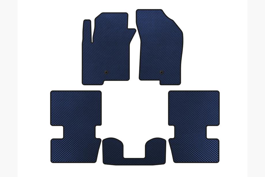 Dodge Caliber 2006-2011 EVA Fußmatten (HB, Blau) Image