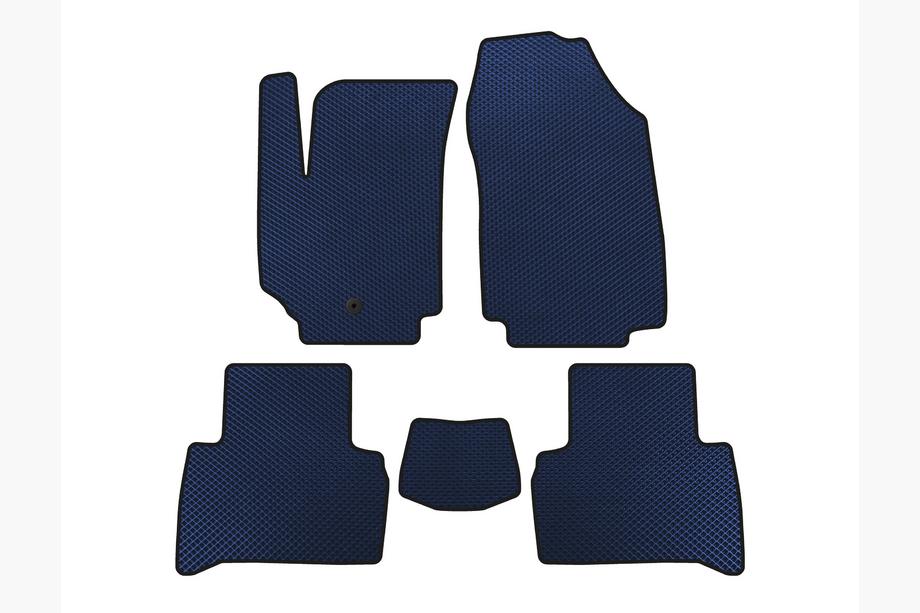 Fiat Croma 2005-2010 EVA Fußmatten (2007-2010, SW, Blau) Image