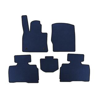 EVA Fußmatten (2 Reihen, 7-Sitzer, Blau)