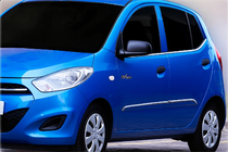 Hyundai I-10 2008-2013 Fensterleisten Edelstahl (6 Stk) Foto 1