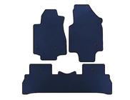 Honda Pilot 2008-2015 EVA Fußmatten (2008-2012, 7-Sitzer, Blau) Foto 1
