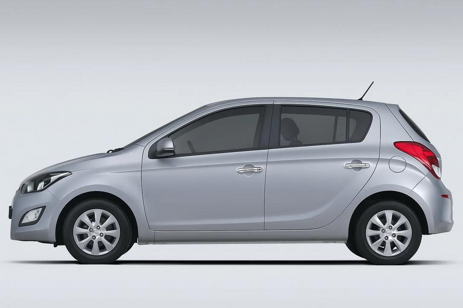Hyundai I-20 2012-2014 Chrom Türgriffblenden (4 Stk., Edelstahl) OmsaLine - Italienischer Edelstahl Image