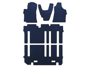 Hyundai H300, H1, Starex 2008-2020 EVA Fußmatten (Komplettset, Blau) Foto 1
