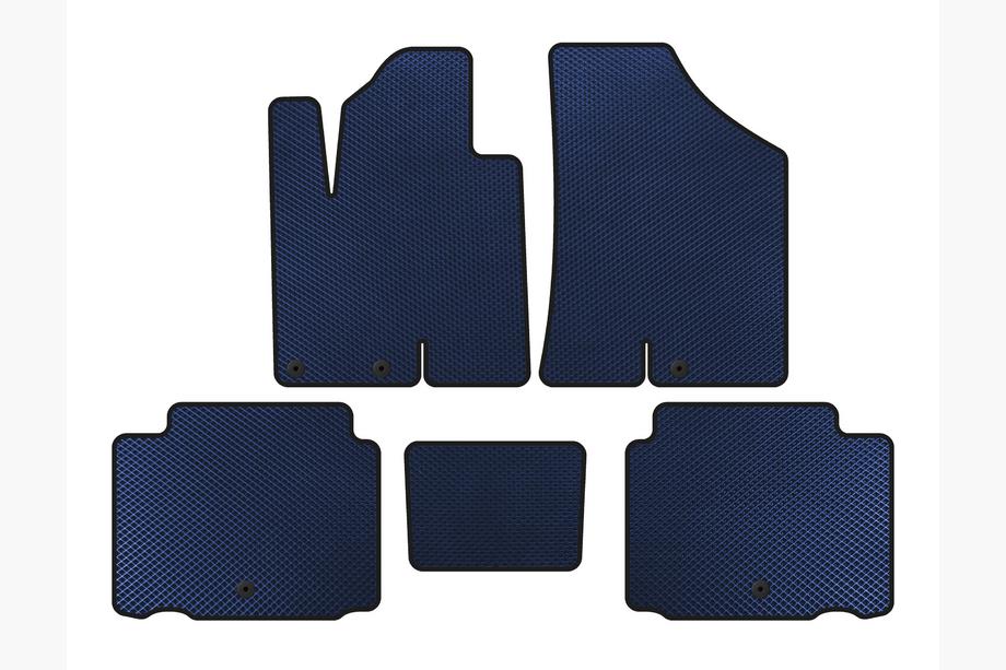 Hyundai IX55 2007-2012 EVA Fußmatten (Blau) Image