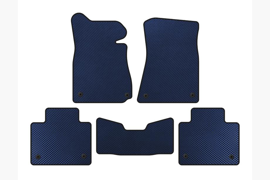 Lexus GS 2011-2020 EVA Fußmatten (2011-2015, SD, Kein Allrad, Blau) Image