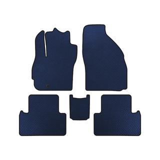 EVA Fußmatten (2 Reihen, 7-Sitzer, Blau)