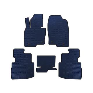 EVA Fußmatten (2 Reihen, 7-Sitzer, Blau)