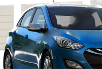 Hyundai I-30 2012-2017 Spiegelabdeckungen ohne Blinker (2 Stk., Edelstahl) Foto 1