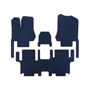 EVA Fußmatten (2 Reihen, 7-Sitzer, Blau)