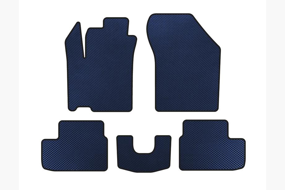 Opel Agila 2007-2015 EVA Fußmatten (HB, Blau) Image
