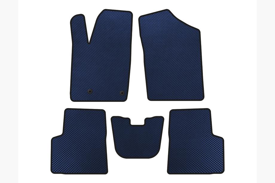 Peugeot Partner 1996-2008 EVA Fußmatten (Blau) Image