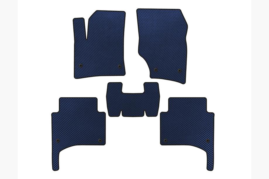 Porsche Cayenne 2003–2010 EVA Fußmatten (Blau) Image