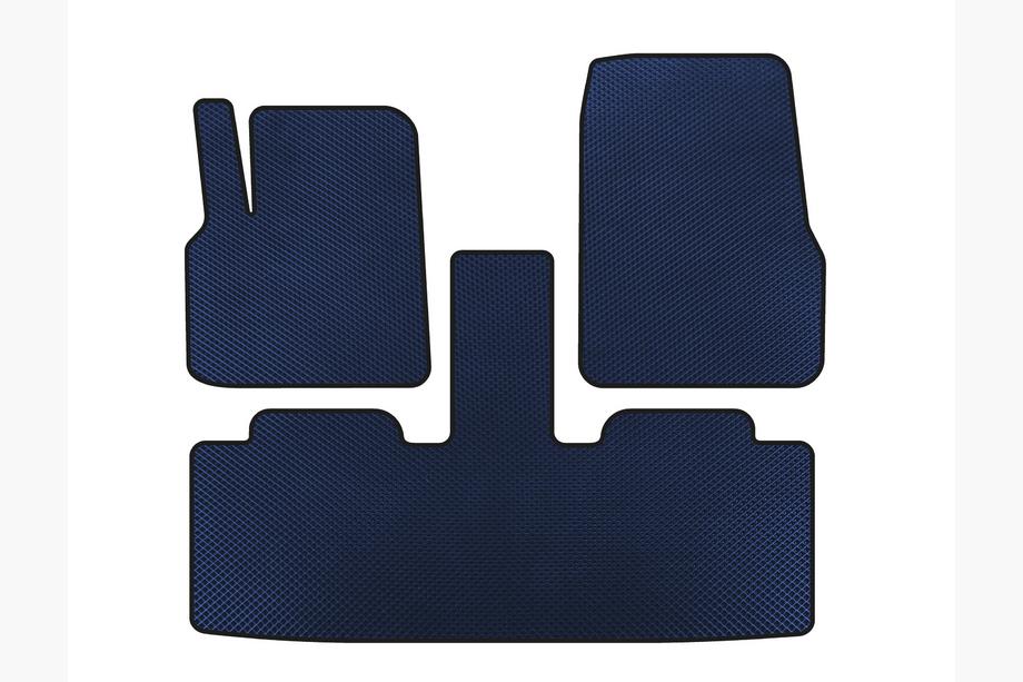 Renault Espace 2002-2014 EVA Fußmatten (2 Reihen, 7-Sitzer, Blau) Image