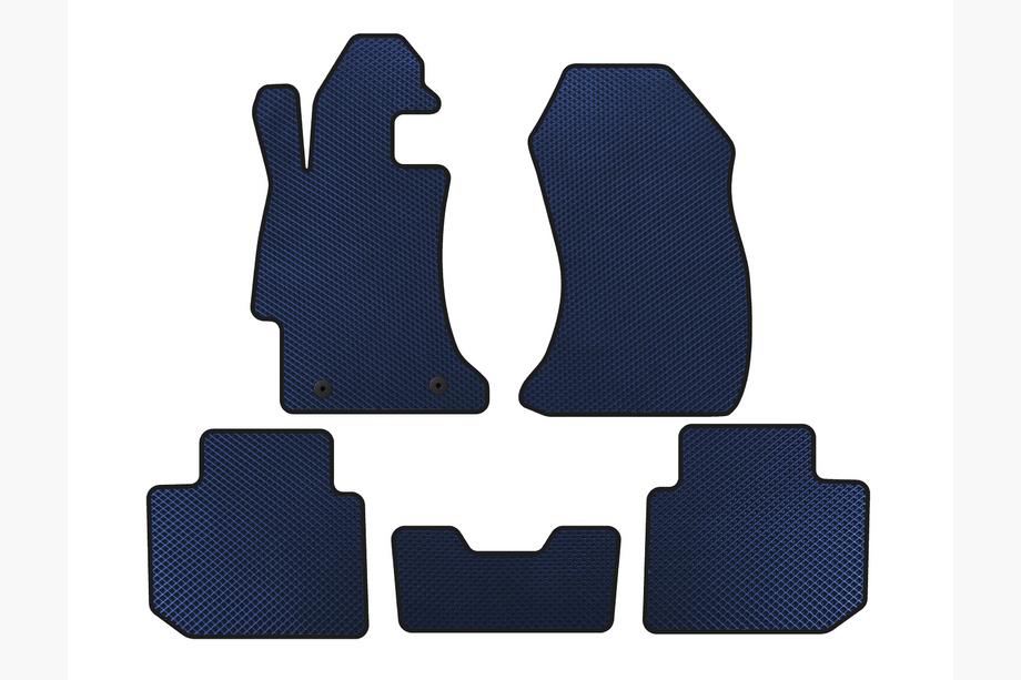Subaru Impreza 2011-2016 EVA Fußmatten (SD, Blau) Image
