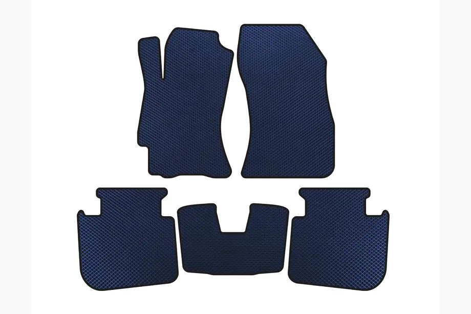 Subaru Legacy 2009-2014 EVA Fußmatten (2009-2013, SD, Blau) Image