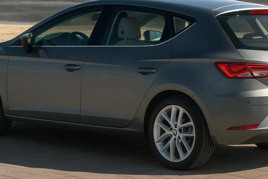 Seat Leon 2013-2020 Fensterleisten Edelstahl 5-Türer 8 Stück Image