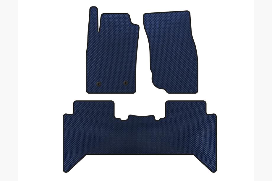 Toyota Hilux 2006-2015 EVA Fußmatten V2 (Blau) Image