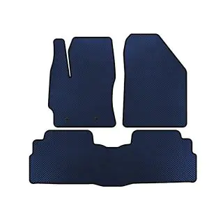 EVA Fußmatten (2 Reihen, 7-Sitzer, Blau)