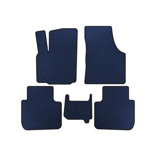 EVA Fußmatten (2 Reihen, 7-Sitzer, Blau)