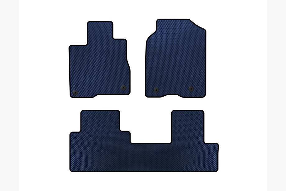 Acura MDX 2001-2006 EVA Fußmatten (Blau) Image