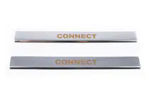 Ford Connect 2002–2006 Einstiegsleisten Edelstahl Carmos V1 (2 Stk) Foto 2