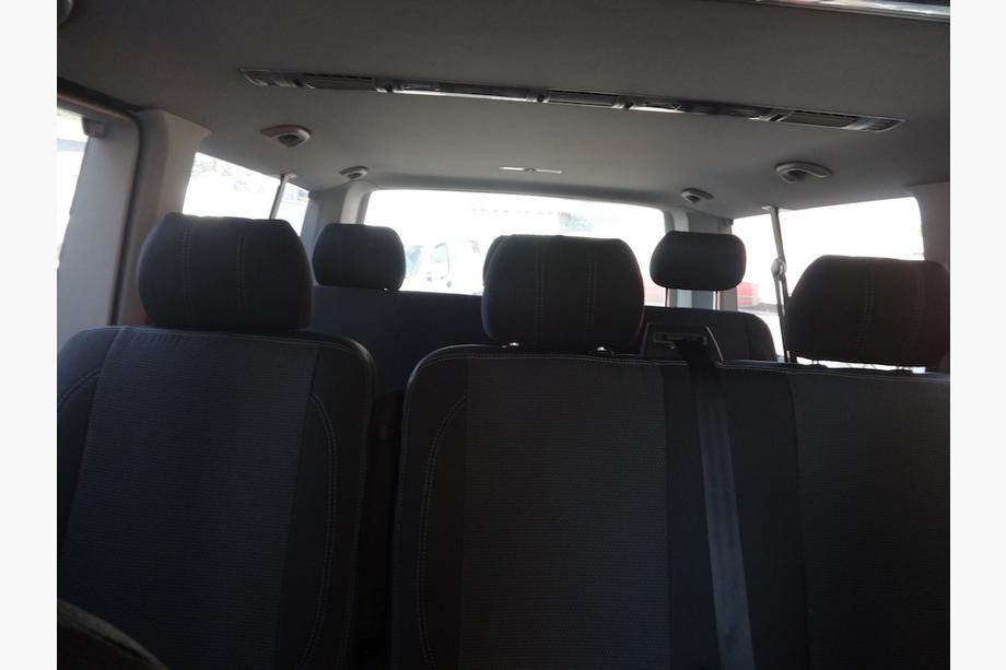 Volkswagen T5 Transporter 2003-2010 Autositzbezüge (Kunstleder↗Stoff, Premium) Komplettset Innenraum ↗ Vordersitze (1↗1) Foto 7