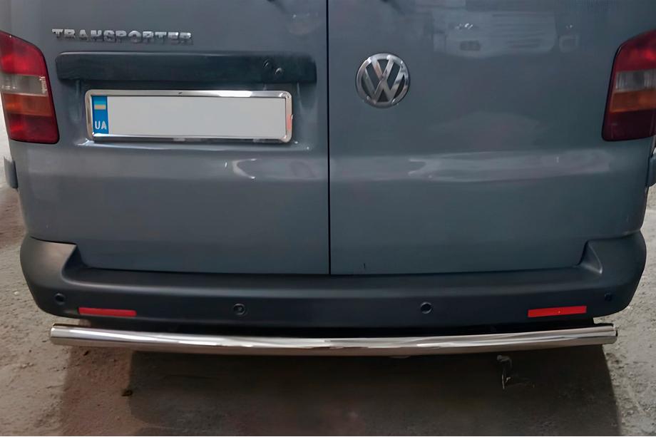 Volkswagen T5 Multivan 2003–2010 Heckbügel AK002 (Edelstahl) Image