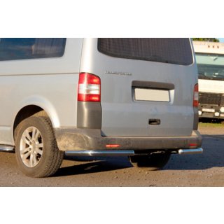 Hintere Eckschutzrohre AK003 (2 Stk., Edelstahl) Volkswagen T5 Multivan 2003–2010 Foto 3