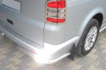 Volkswagen T5 Caravelle 2004-2010 Hintere Eckschutzrohre AK003 (2 Stk., Edelstahl) Foto 11