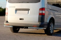 Volkswagen T5 Caravelle 2004-2010 Hintere Eckschutzrohre AK003 (2 Stk., Edelstahl) Foto 7