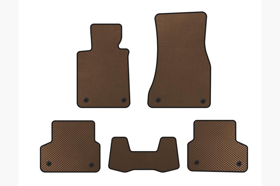 BMW 5er G30/G31 2017–2023 EVA Fußmatten (Braun) Image