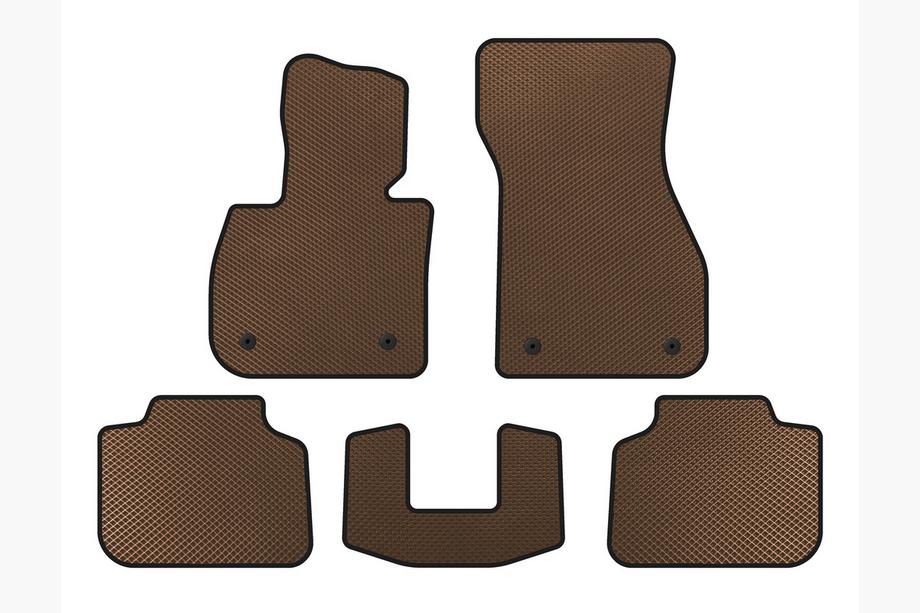 BMW X1 F48 2015-2022 EVA Fußmatten (Braun) Image