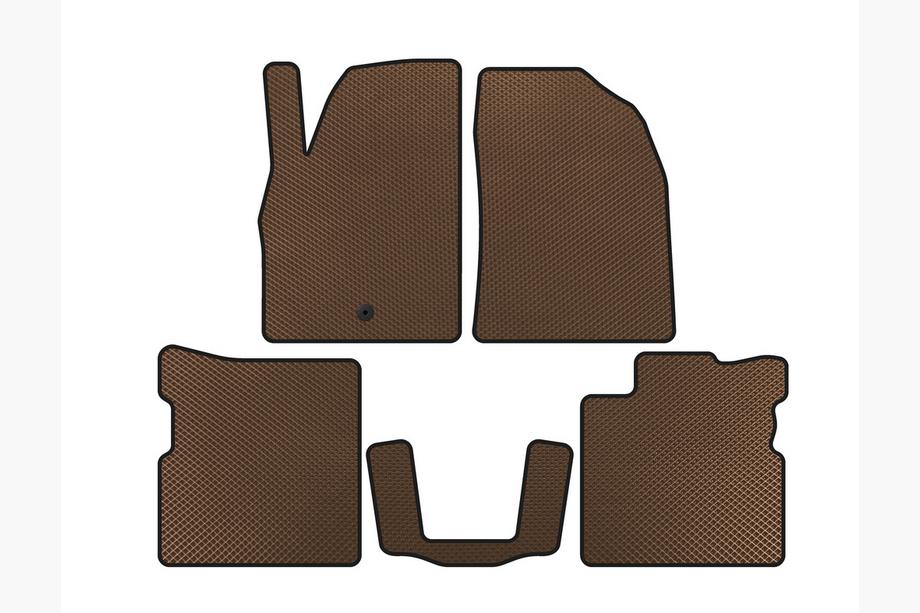 Chevrolet HHR 2005-2011 EVA Fußmatten (Braun) Image