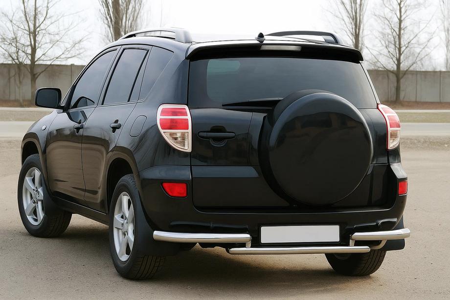 Toyota Rav 4 2006-2013 Chrom Blenden für Rückleuchten 2006-2009 (2 Stk., Edelstahl) Foto 1