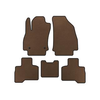 EVA Fußmatten (Für Qubo 2008-2016, Braun) Fiat Fiorino/Qubo 2008-2024