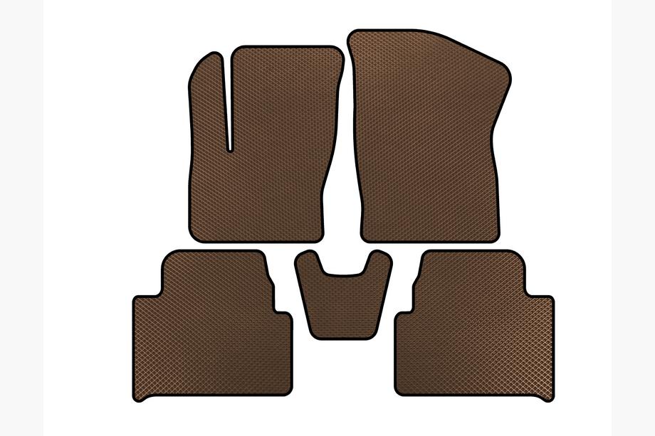 Ford C-Max 2004-2010 EVA Fußmatten (Braun) Image