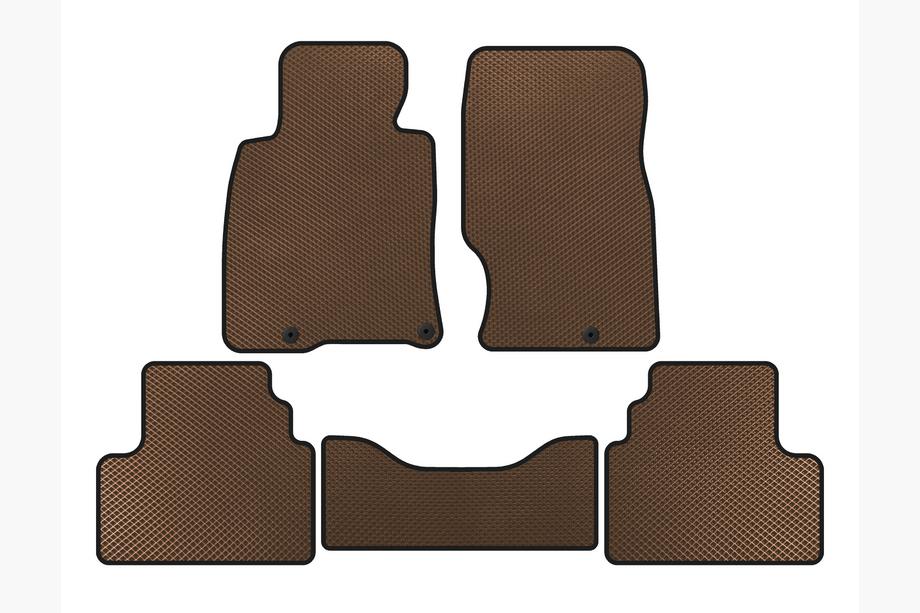 Infiniti G25/G35/37 (V36/CV36) 2006-2015 EVA Fußmatten (G25-G35, SD, Braun) Image