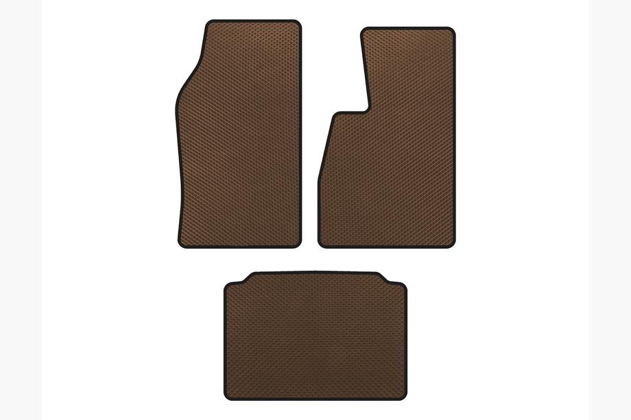 Jeep Grand Cherokee WK 2004-2010 EVA Fußmatten (Rechtslenker, Braun) Image