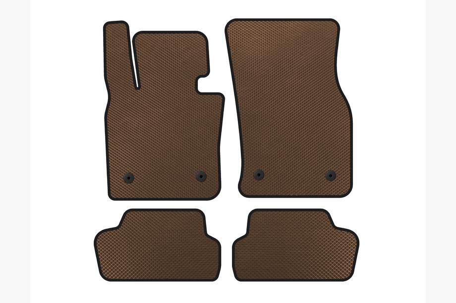 Mini Cooper F55/56/57 2014-2023 EVA Fußmatten (für F56, Braun) Image
