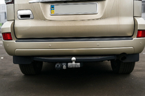 Toyota Land Cruiser Prado 120 2002-2009 Chrom Heckklappengriff Abdeckung (Edelstahl) OmsaLine - Italienischer Edelstahl Foto 3