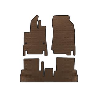 EVA Fußmatten (7-Sitzer/Langer Radstand, Braun)
