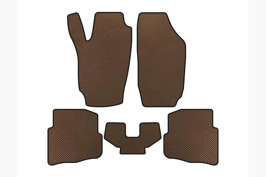 Seat Ibiza 2002-2009 EVA Fußmatten (Braun) Image