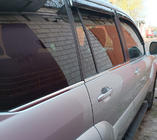 Toyota Land Cruiser Prado 120 2002-2009 Fensterzierleisten Edelstahl Aussen (6 Stk) OmsaLine - Italienischer Edelstahl Foto 1