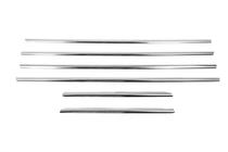 Toyota Land Cruiser Prado 120 2002-2009 Fensterzierleisten Edelstahl Aussen (6 Stk) OmsaLine - Italienischer Edelstahl Foto 5